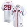 Kristian Campbell Boston Red Sox Nike Home Limited Jersey - White - Front View