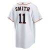 Cam Smith Houston Astros Nike Home Replica Jersey - White - Detail View