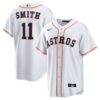 Cam Smith Houston Astros Nike Home Replica Jersey - White - Front View