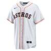 Cam Smith Houston Astros Nike Home Replica Jersey - White - Side View