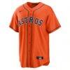 Cam Smith Houston Astros Nike Alternate Replica Jersey - Orange - Side View