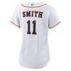 Cam Smith Houston Astros Nike Women's Home Replica Jersey - White - Detail View