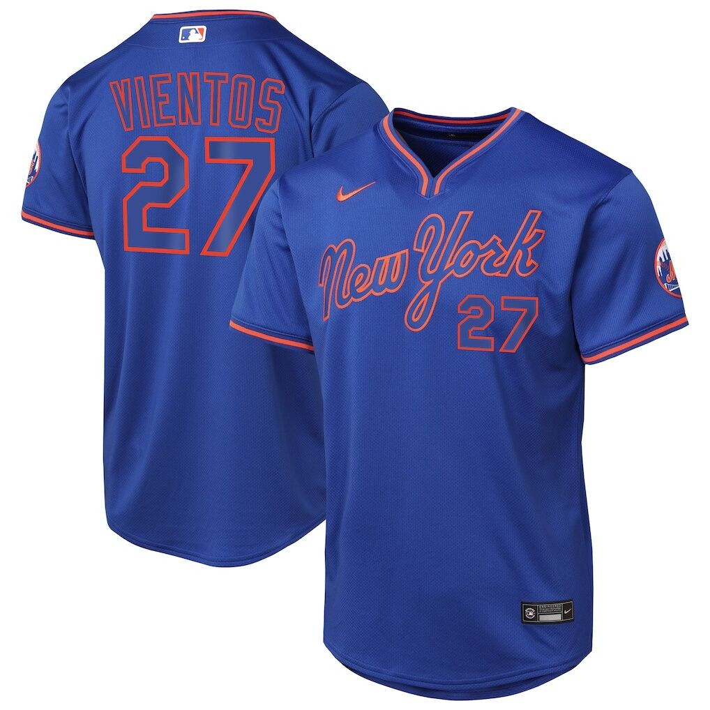 Mark Vientos New York Mets Nike Youth Alternate 2 Limited Jersey - Royal