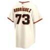 Randy Rodríguez San Francisco Giants Nike Home Replica Jersey - Cream - Detail View