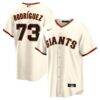 Randy Rodríguez San Francisco Giants Nike Home Replica Jersey - Cream - Front View