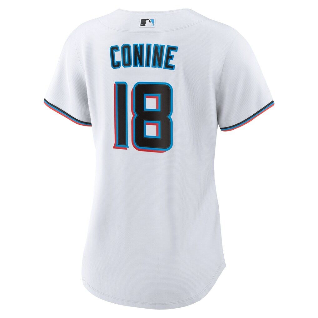 Griffin Conine Miami Marlins Nike Women's Home Replica Jersey