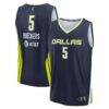 Paige Bueckers Dallas Wings Fashion7 Youth 2025 WNBA Draft Explorer Edition Fast Break Player Jersey - Navy - Front View