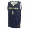 Paige Bueckers Dallas Wings Fashion7 Youth 2025 WNBA Draft Explorer Edition Fast Break Player Jersey - Navy - Side View