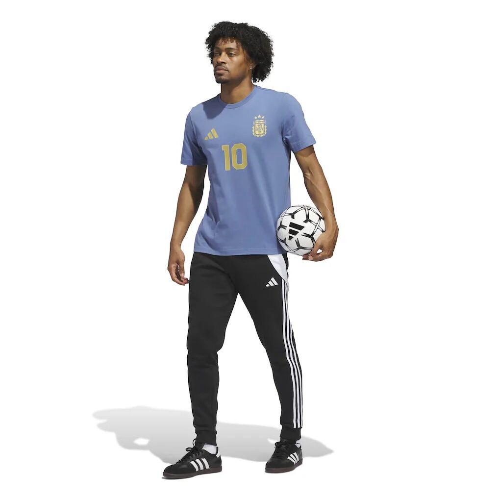 Lionel Messi Argentina National Team adidas Name & Number T-Shirt