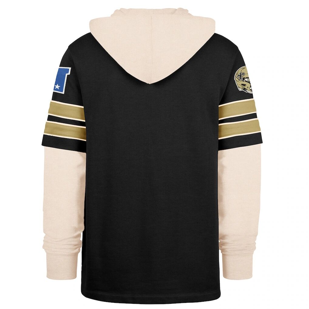 New Orleans Saints '47 Split Zone Cornerback Duo Hoodie