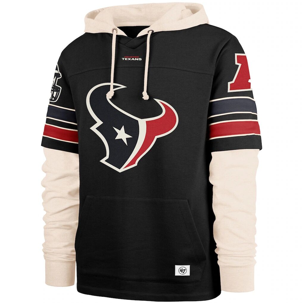 Houston Texans ’47 Split Zone Cornerback Duo Hoodie