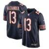 Maurice Alexander Chicago Bears Nike Team Game Jersey - Navy - Front View
