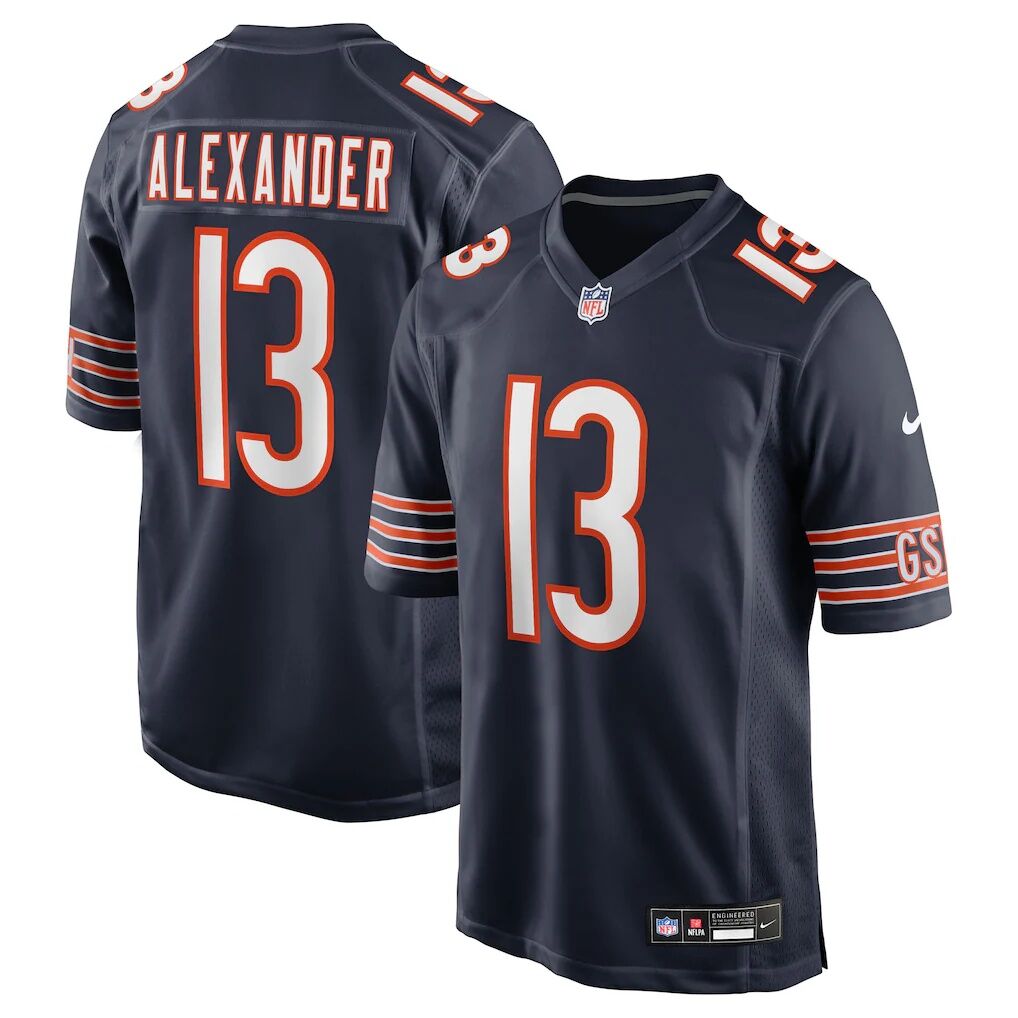 Maurice Alexander Chicago Bears Nike Team Game Jersey