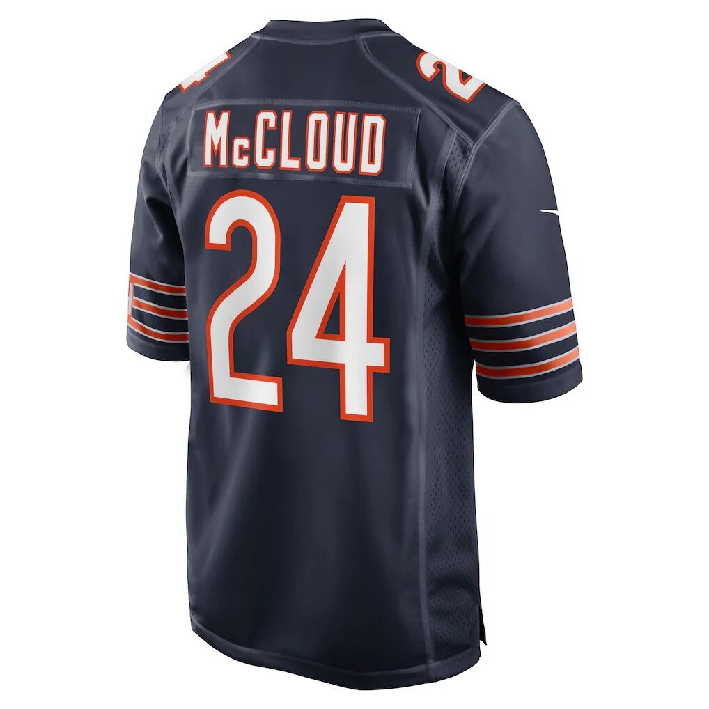 Nick McCloud Chicago Bears Nike Team Game Jersey