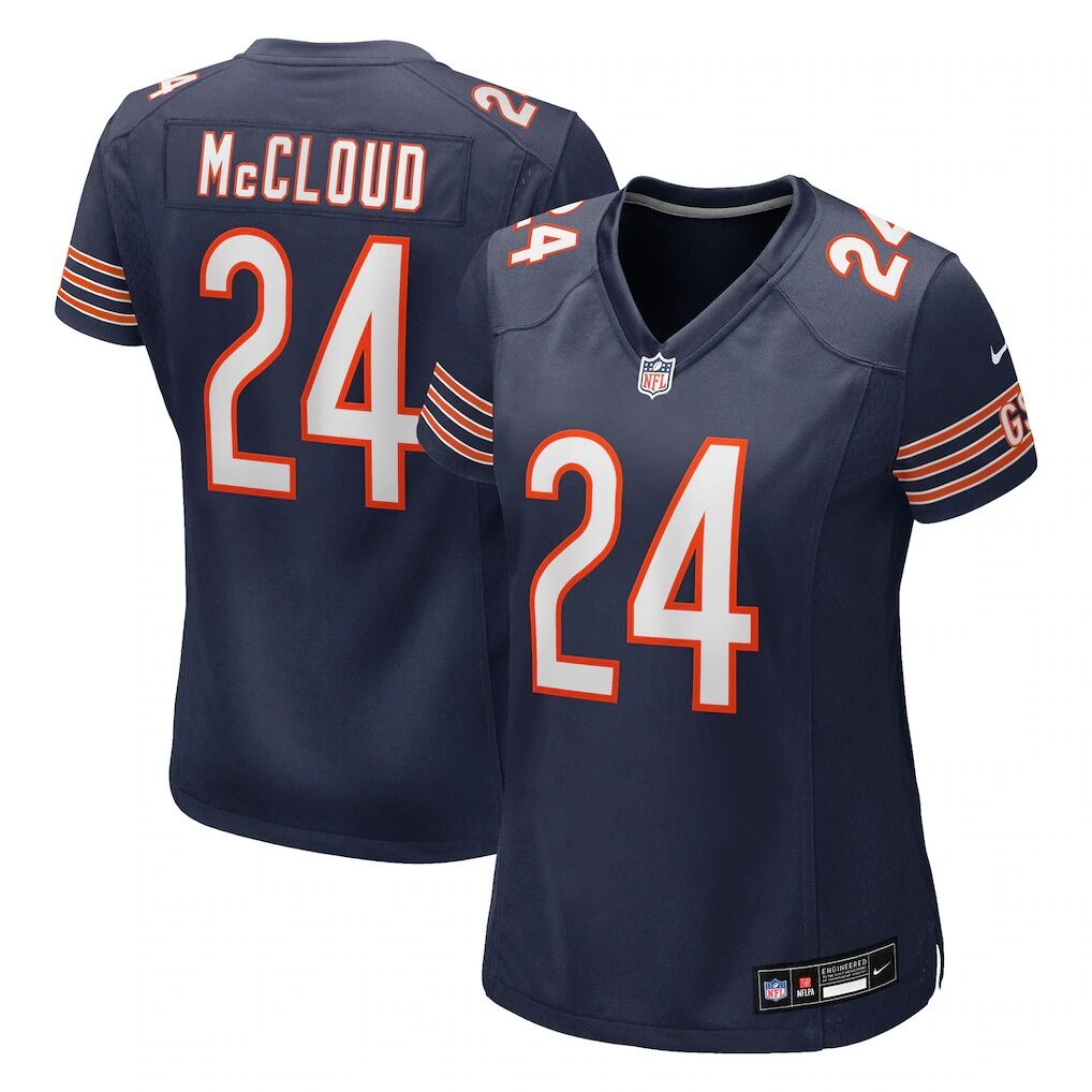 Nick McCloud Chicago Bears Nike Women's Team Game Jersey