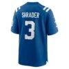 Spencer Shrader Indianapolis Colts Nike Team Game Jersey - - Detail View