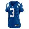 Spencer Shrader Indianapolis Colts Nike Women's Team Game Jersey - - Side View