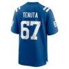 Luke Tenuta Indianapolis Colts Nike Team Game Jersey - - Detail View
