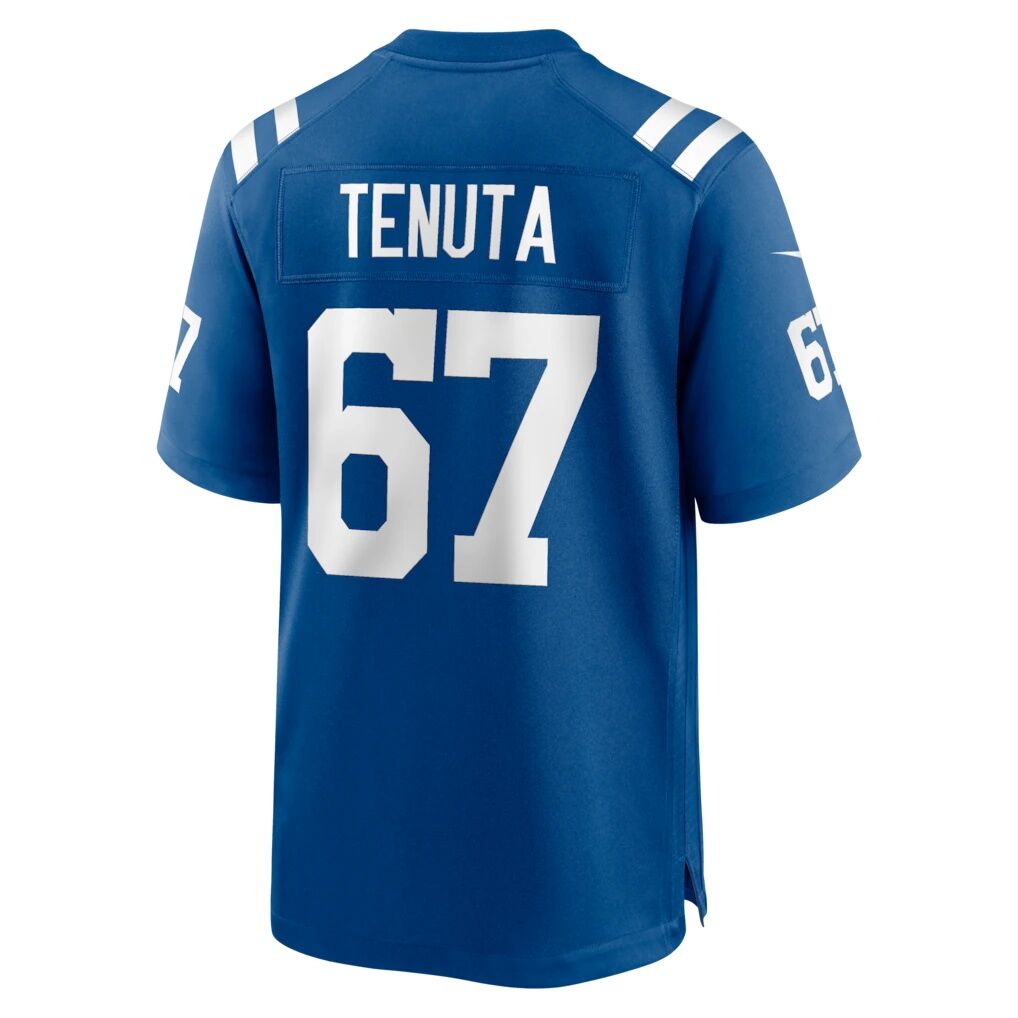 Luke Tenuta Indianapolis Colts Nike Team Game Jersey -  Royal