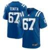 Luke Tenuta Indianapolis Colts Nike Team Game Jersey - - Front View