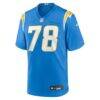 Andre James Los Angeles Chargers Nike Team Game Jersey - - Side View