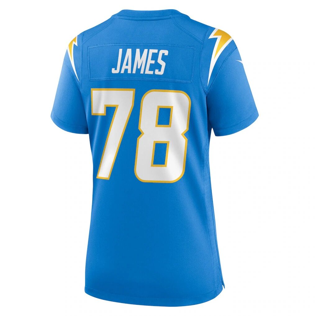 Andre James Los Angeles Chargers Nike Women's Team Game Jersey -  Powder Blue