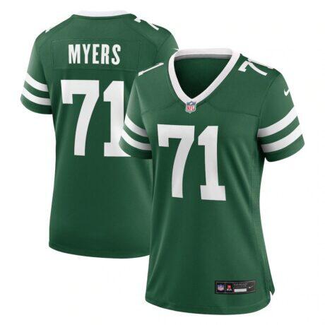 Josh Myers New York Jets Nike Women's Game Jersey - - Front View