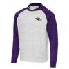 Baltimore Ravens Antigua Urgent Pullover Hoodie - - Front View