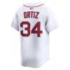 David Ortiz Boston Red Sox Nike Home Limited Jersey - White - Detail View