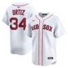 David Ortiz Boston Red Sox Nike Home Limited Jersey - White - Front View