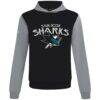 San Jose Sharks Levelwear Ultimate Mission Pullover Hoodie - - Front View
