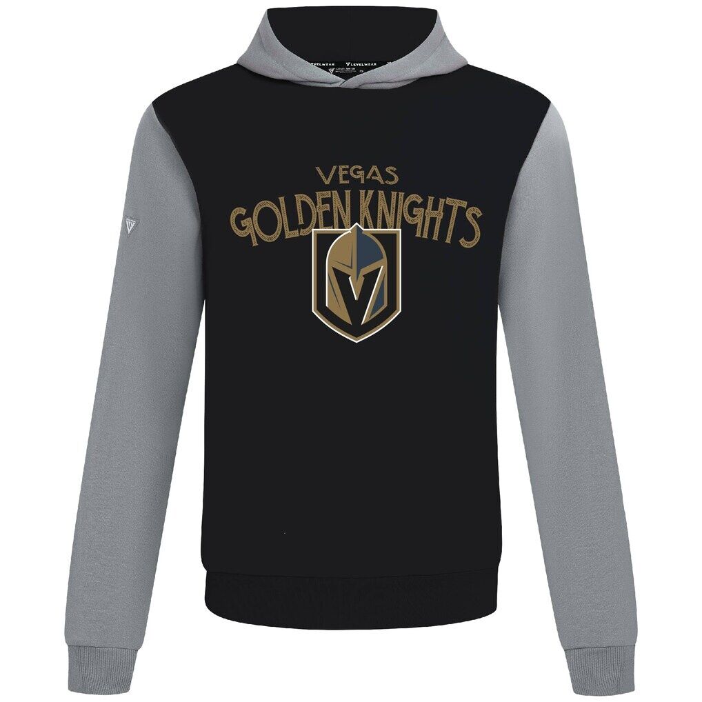 Vegas Golden Knights Levelwear Ultimate Mission Pullover Hoodie - Black/Gray