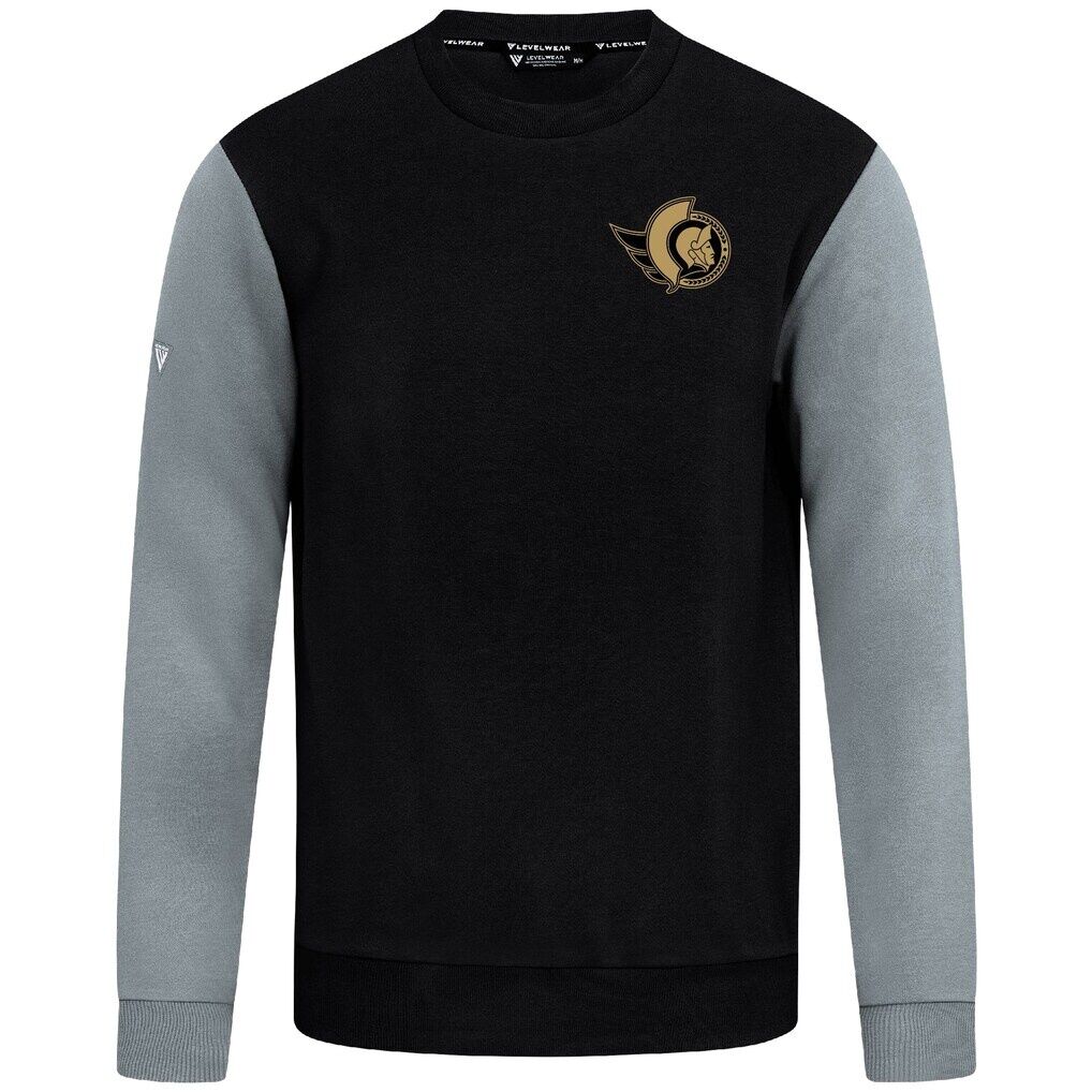 Ottawa Senators Levelwear  Ultimate Response Sweatshirt - Black/Gray