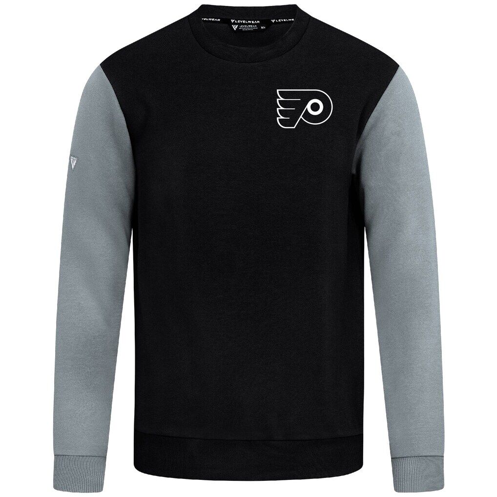 Philadelphia Flyers Levelwear  Ultimate Response Sweatshirt - Black/Gray