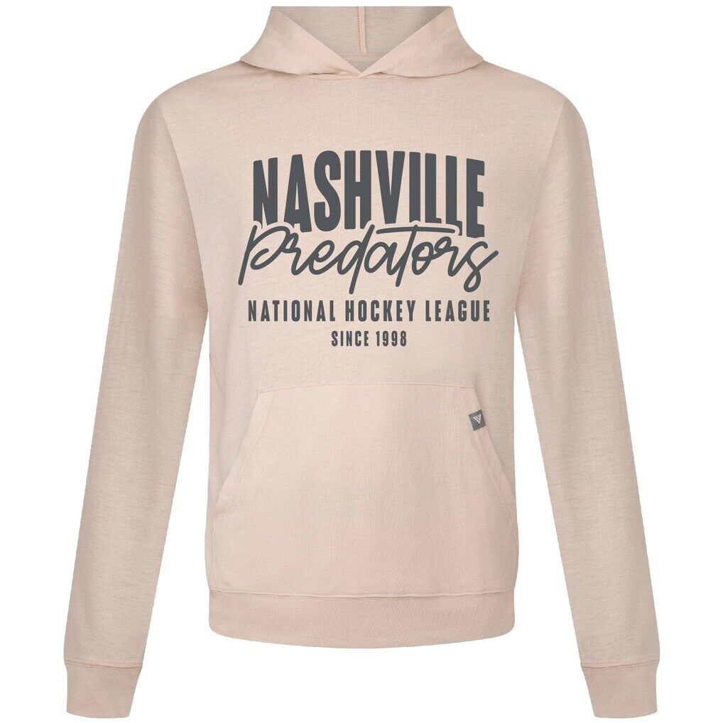 Nashville Predators Levelwear Relay Response Pullover Hoodie - Khaki