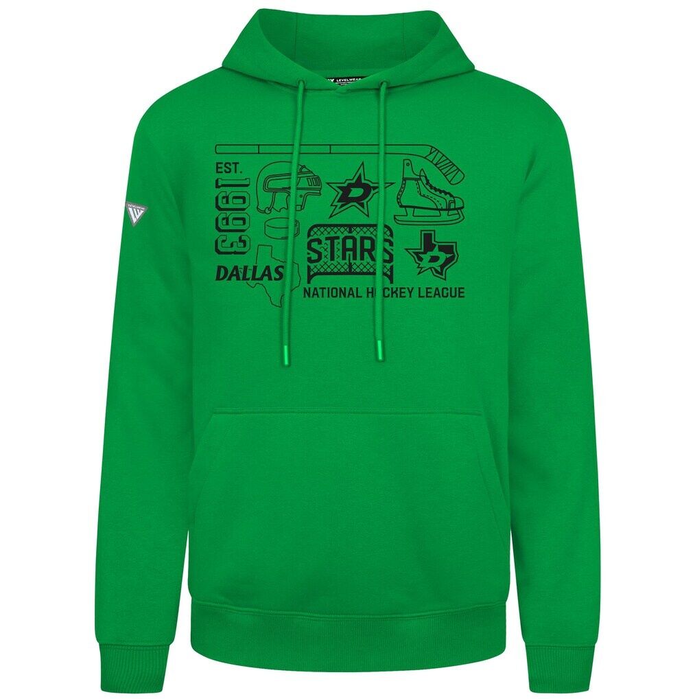 Dallas Stars Levelwear Podium Campaign Pullover Hoodie