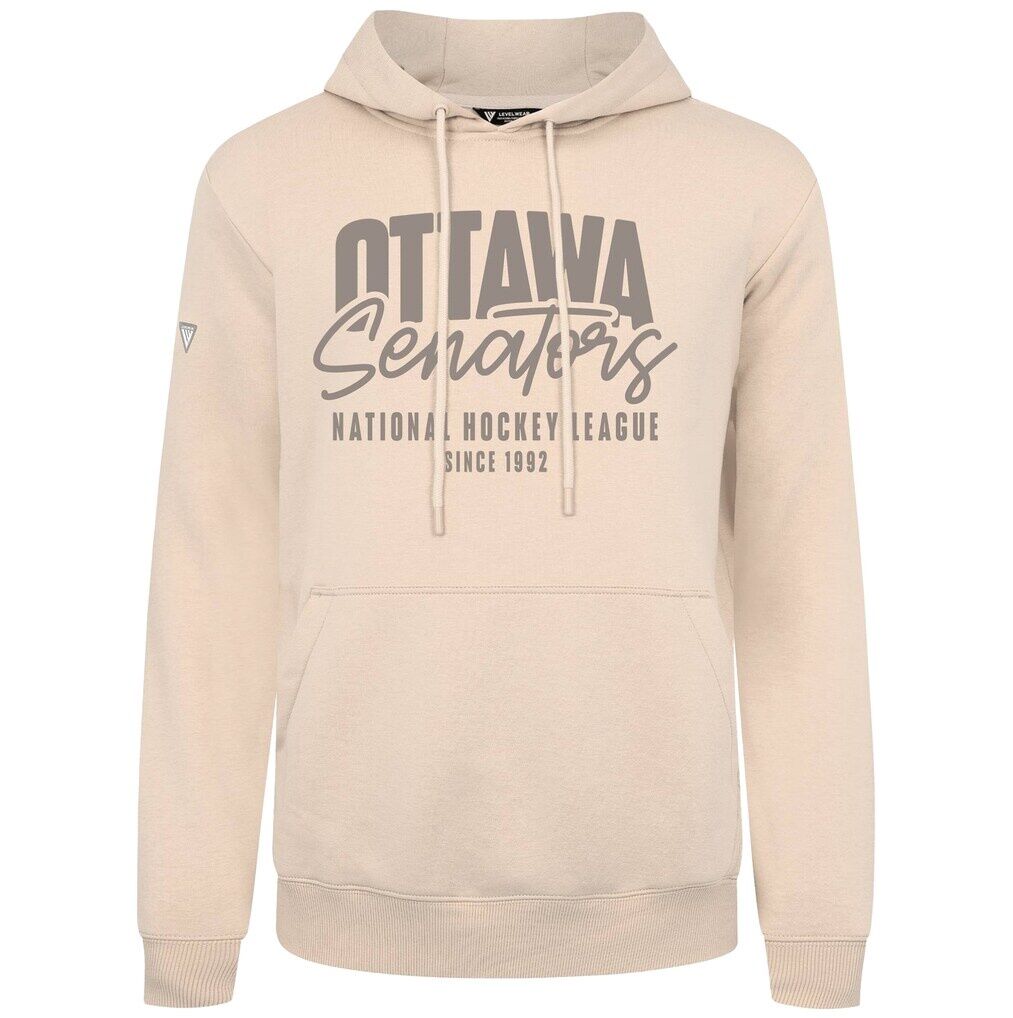 Ottawa Senators Levelwear Podium Response Pullover Hoodie - Khaki