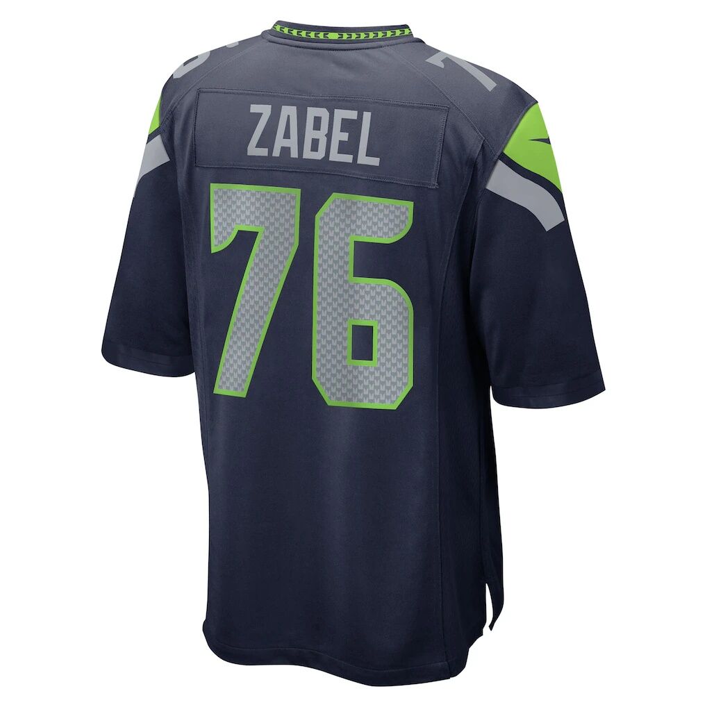 Grey Zabel Seattle Seahawks Nike Team Game Jersey