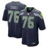Grey Zabel Seattle Seahawks Nike Team Game Jersey - Navy - Front View