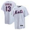 Luis Torrens New York Mets Nike Home Replica Jersey - White - Front View