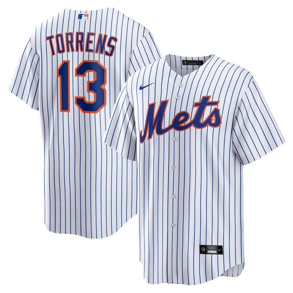 Luis Torrens New York Mets Nike Home Replica Jersey