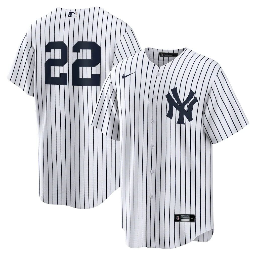Ben Rice New York Yankees Nike Home Replica Jersey