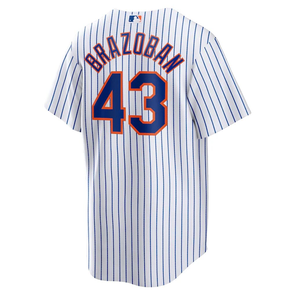 Huascar Brazobán New York Mets Nike Home Replica Jersey