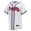 Drake Baldwin Atlanta Braves Nike Home Replica Jersey - White - Back View