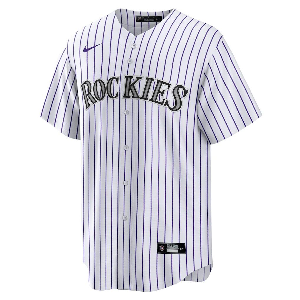 Hunter Goodman Colorado Rockies Nike Home Replica Jersey