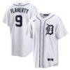 Jack Flaherty Detroit Tigers Nike Home Replica Jersey - White - Front View