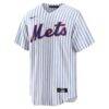 Brett Baty New York Mets Nike Home Replica Jersey - White - Side View