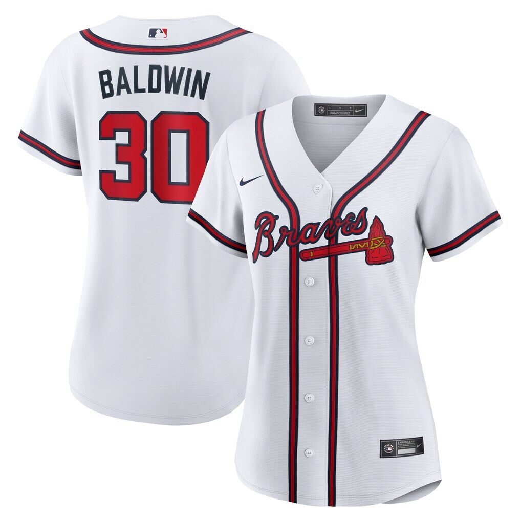 Drake Baldwin Atlanta Braves Nike Women’s Home Replica Jersey