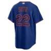 Juan Soto New York Mets Nike Alternate Replica Player Jersey - - Detail View