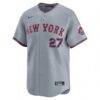 Mark Vientos New York Mets Nike All-Star Limited Jersey - Gray - Alt1
